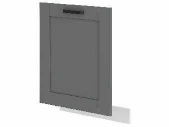 Beépített mosogatógép ajtó Lucid ZM 596 x 713 (dustgrey + fehér)