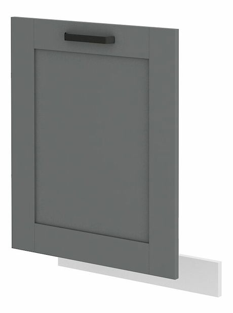 Ușă pentru mașina de spălat vase încorporată Lucid ZM 596 x 713 (dustgrey + alb)