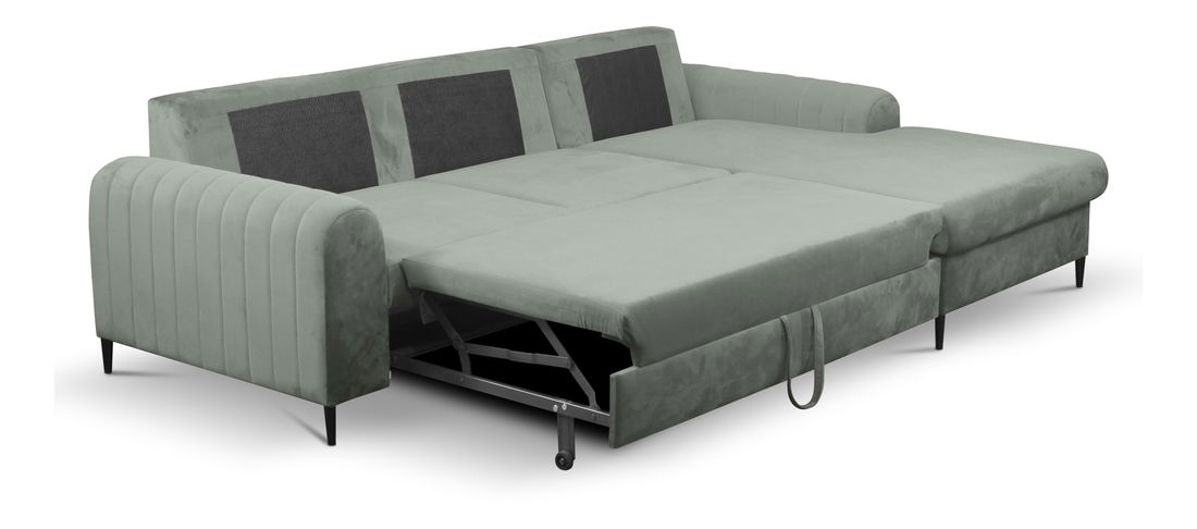 Rohová sedacia súprava Monique (sivá) (P)