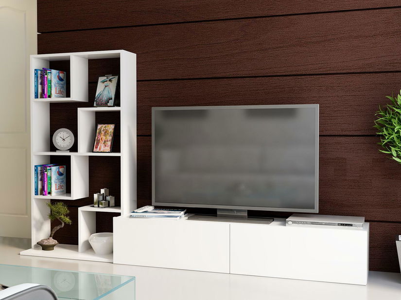 Mobilier living Bredley (alb)