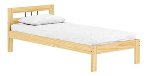 Pat de o persoană 90x200 cm Joja (natural)