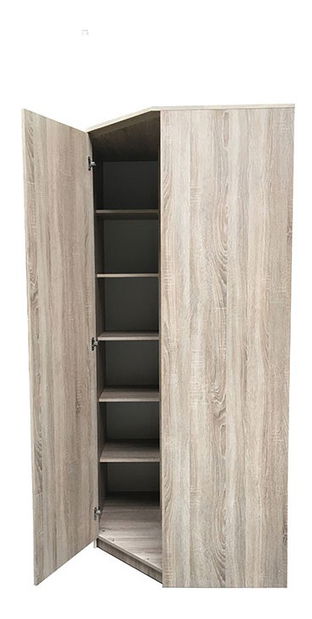 Sarok Ruhásszekrény Svalga (Sonoma tölgy)