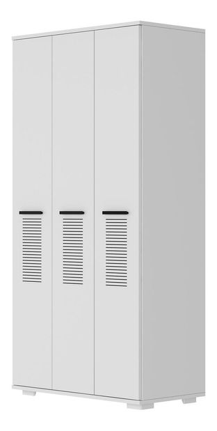 Ruhásszekrény Asemolla C (fehér)