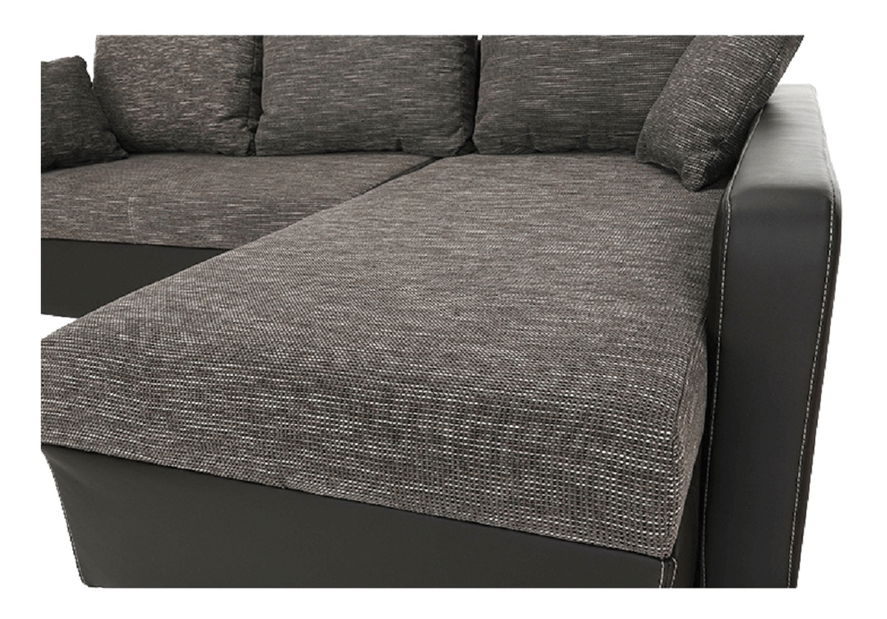 Rohová sedačka Manter (hnedá) (P)