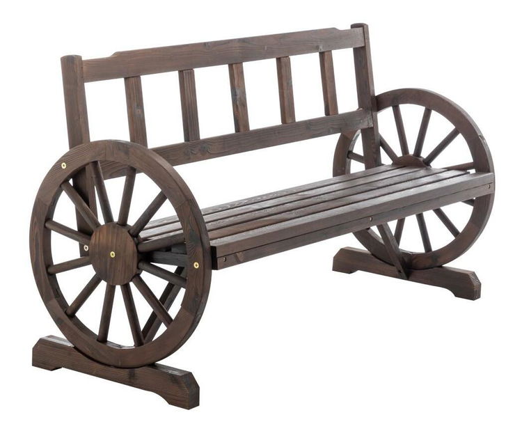 Bancă de grădină Sibu 2 (maro)