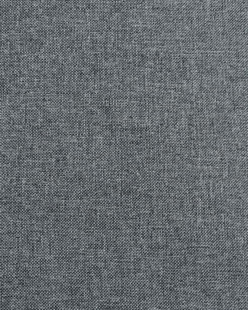 Barová stolička MATON (textil) (sivá)