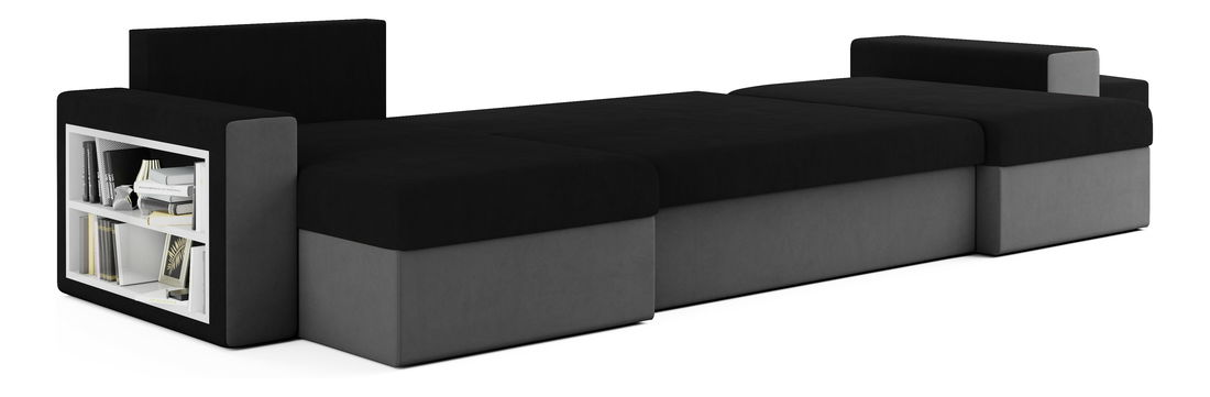 Colțar Baltimore (Gri + Negru)