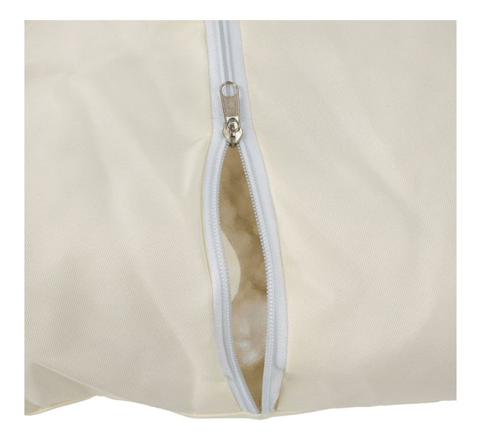 Fotoliu suspendat Dalvoa 2 (cupru + maro + crem) 