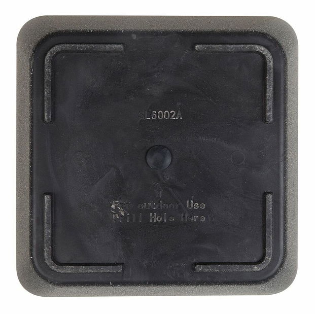 Virágtartó ZONS 49x49x49 cm (üveglaminált) (szürke)