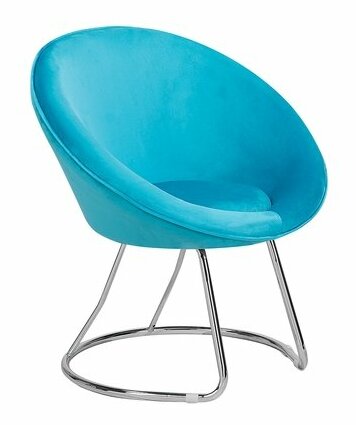 Kreslo Flovi (tyrkysová) *výpredaj