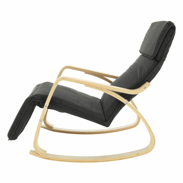 Fotelja za ljuljanje Runde (siva + breza) *rasprodaja