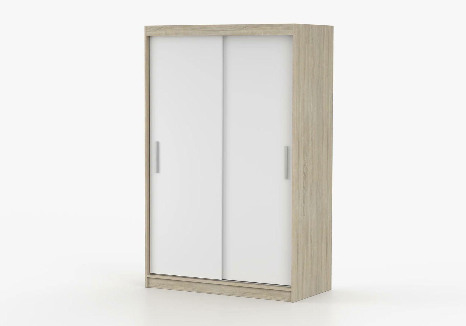 Dulap de haine Nestor 04 (stejar sonoma + alb)