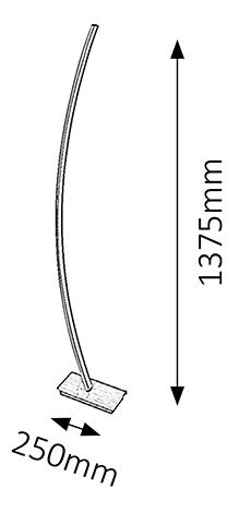 Állólámpa Addison 4490 (csiszolt alumínium)