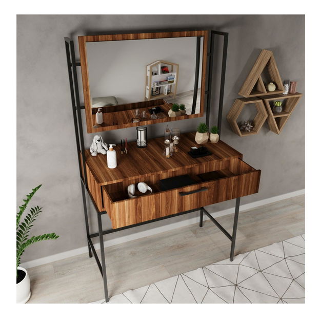 Măsuță de toaletă Modem L747 (nuc)