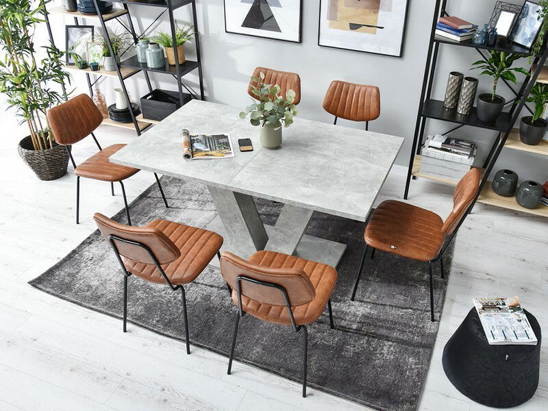 Szék Hugo (barna + fekete)