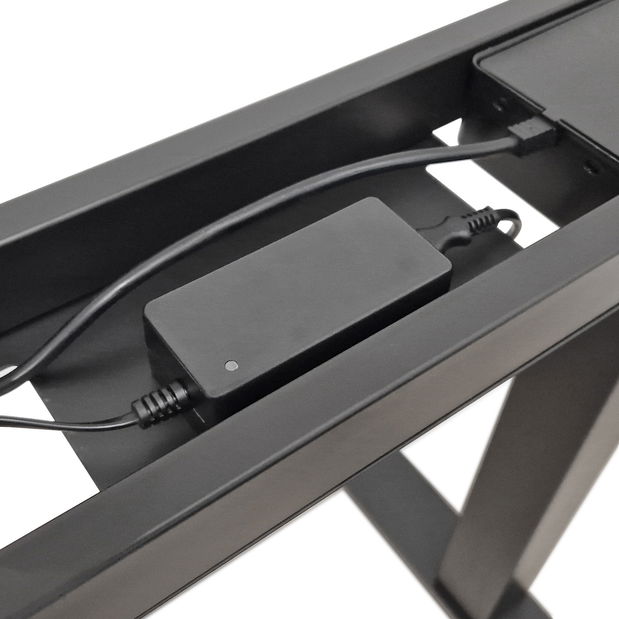 Masă PC electrică Natura 160 (Stejar + Negru)