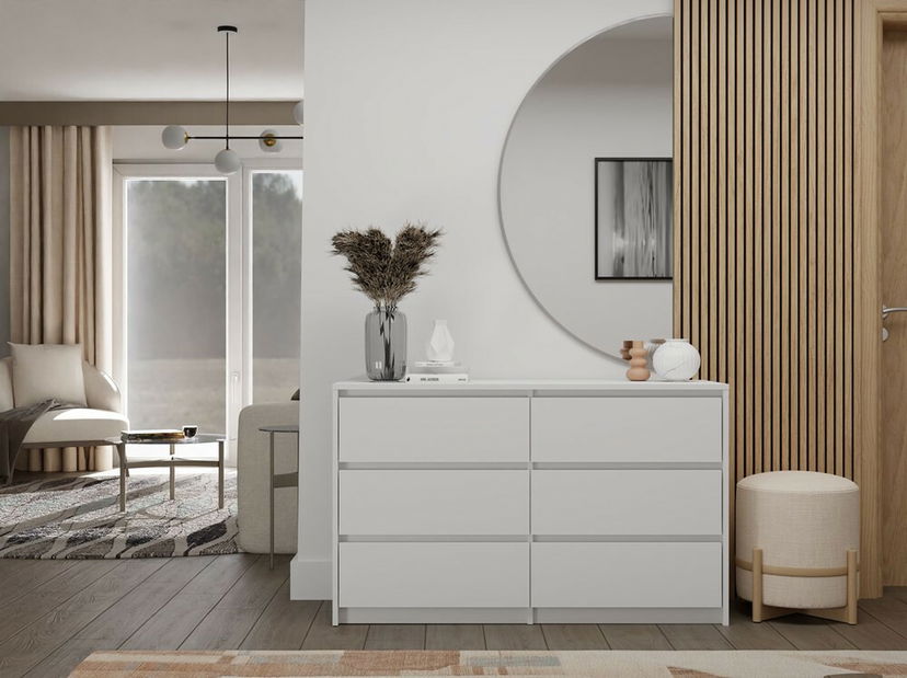 Comodă Kentero 3 (alb)