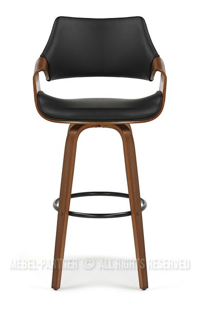 Scaun bar Rolenzono H75 (negru)