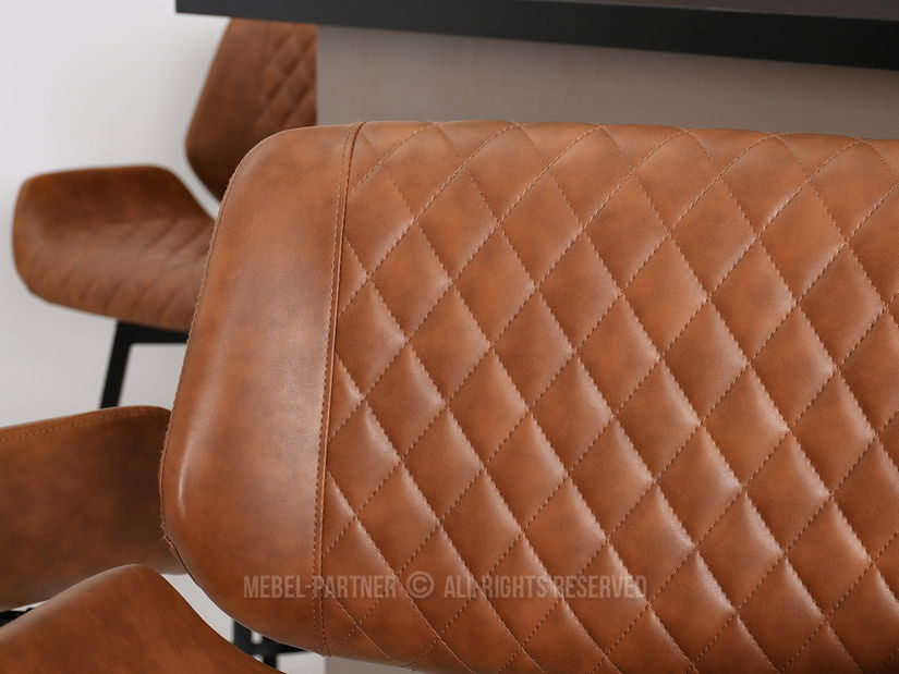 Stolička Pia (hnedá + čierna)