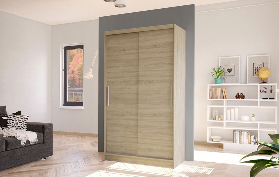 Ormar za garderobu Coletta I (sonoma)