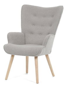 Fotoliu cu urechi Acabar (gri)