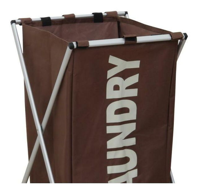 Kôš na bielizeň Lantana TYP 1 (tmavohnedá)