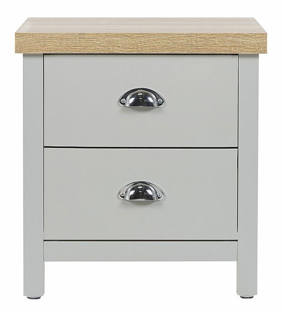 Éjjeliszekrény Cillian (szürke)