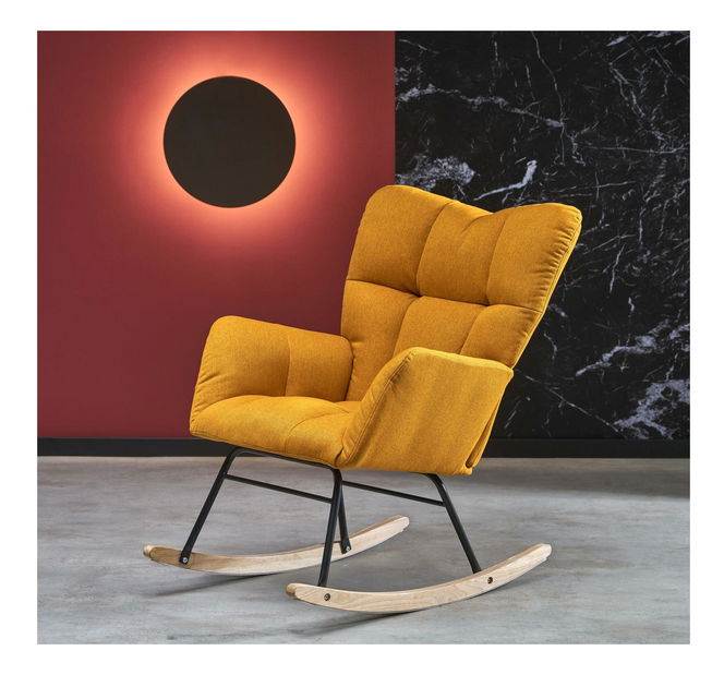 Fotel Viscos (mustár)