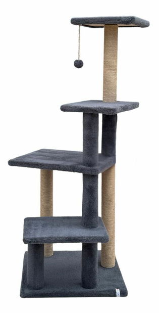 Škrabadlo pre mačky Alesa (antracit)