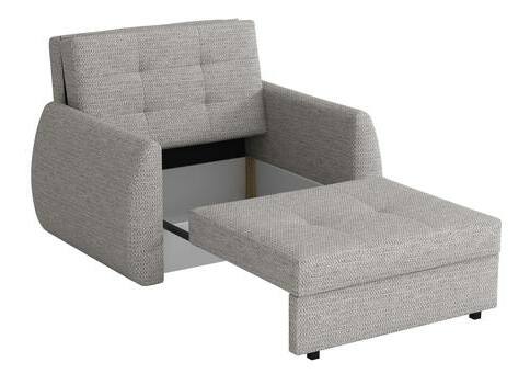 Fotoliu extensibil Clovea Art I (Gri deschis) (cu sp. depozitare)