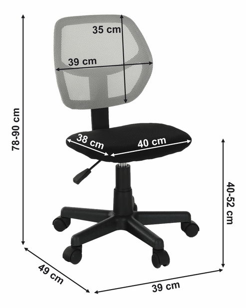 Fotoliu rotativ Meriet (gri)