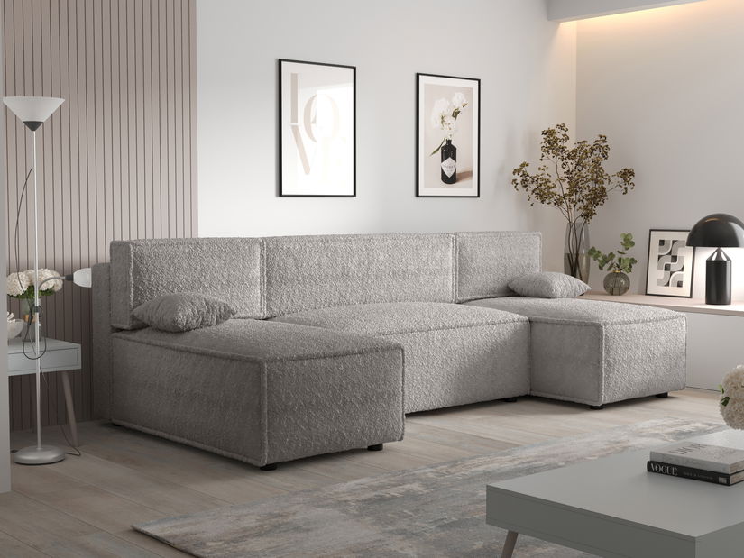 Rohová sedacia súprava U Mirage U Sed (biela)