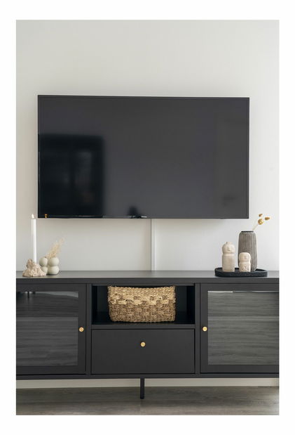 TV stolík/skrinka Dalmira 6 (čierna)