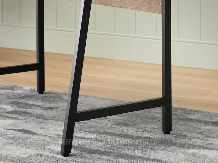 PC asztal Norway (tölgy + fekete)