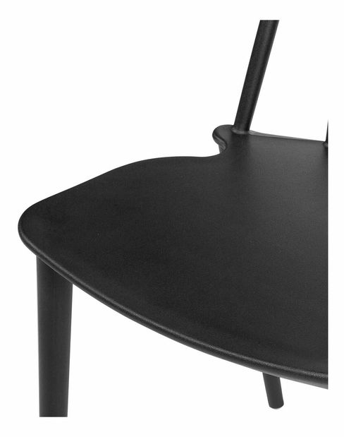 Set 2ks. jedálenských stoličiek Vendor (čierna)