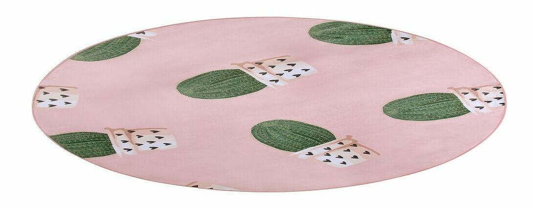 Tepih ⌀ 120 cm Eldin (ružičasta)
