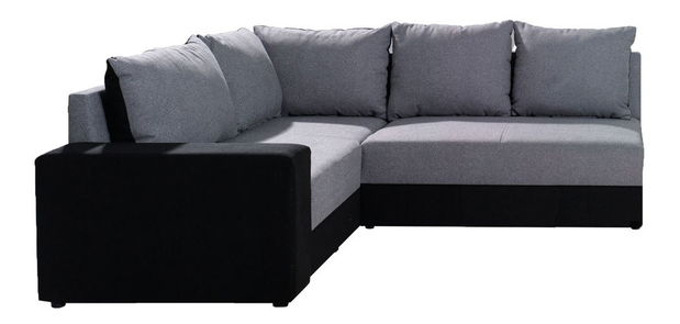 Kutna garnitura Artes (siva + crna)