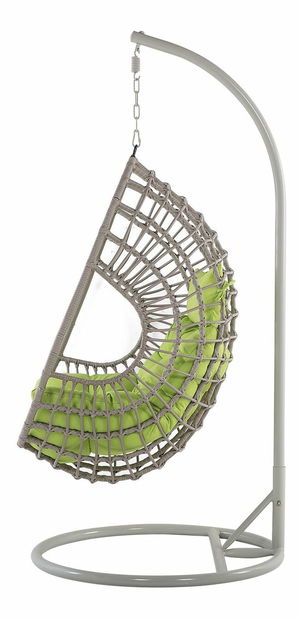 Felakasztható hintafotel állvánnyal ARNO (fém) (bézs)