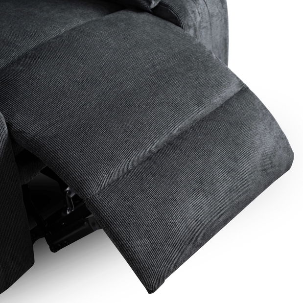 Masszázsfotel Jornaleros (fekete szövet) 