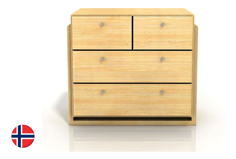Komoda Naturlig Ervik 4S (borovica)