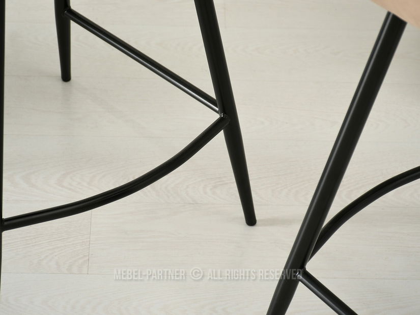 Stolička Lars (béžová + čierna)