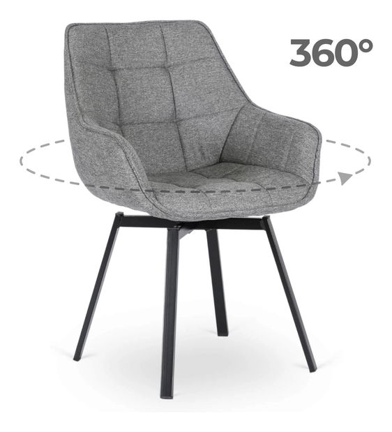 Étkezőszék Lamento 2 (szürke) 