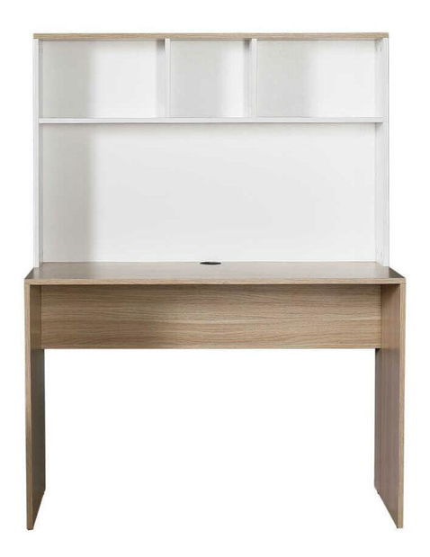 PC stolík Bedipi 2 (dub + biela) 