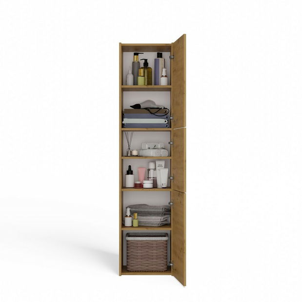 Kúpeľňová skrinka Samways 4 (dub artisan)