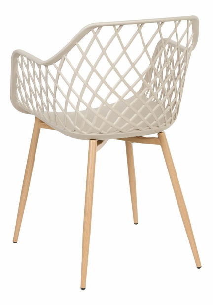 Set 2 ks jedálenských stoličiek Nasza (béžová)