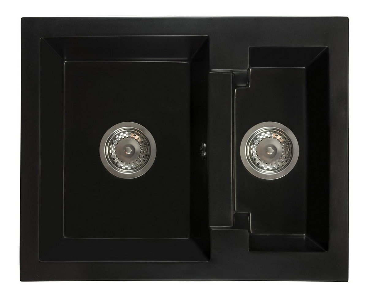 Kuchynský drez Yagma (čierna) (bez otvoru pre batériu) (L)