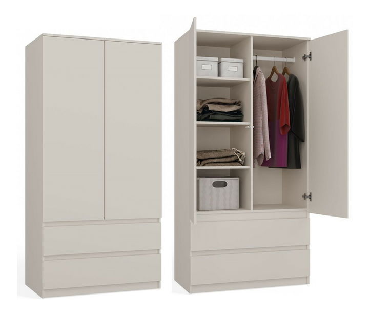 Šatníková skriňa Musecalo 1 (kašmír)