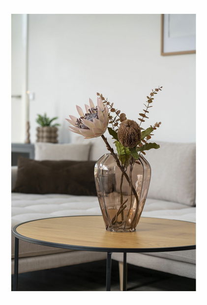 Váza Veloria 15 (hnedá)