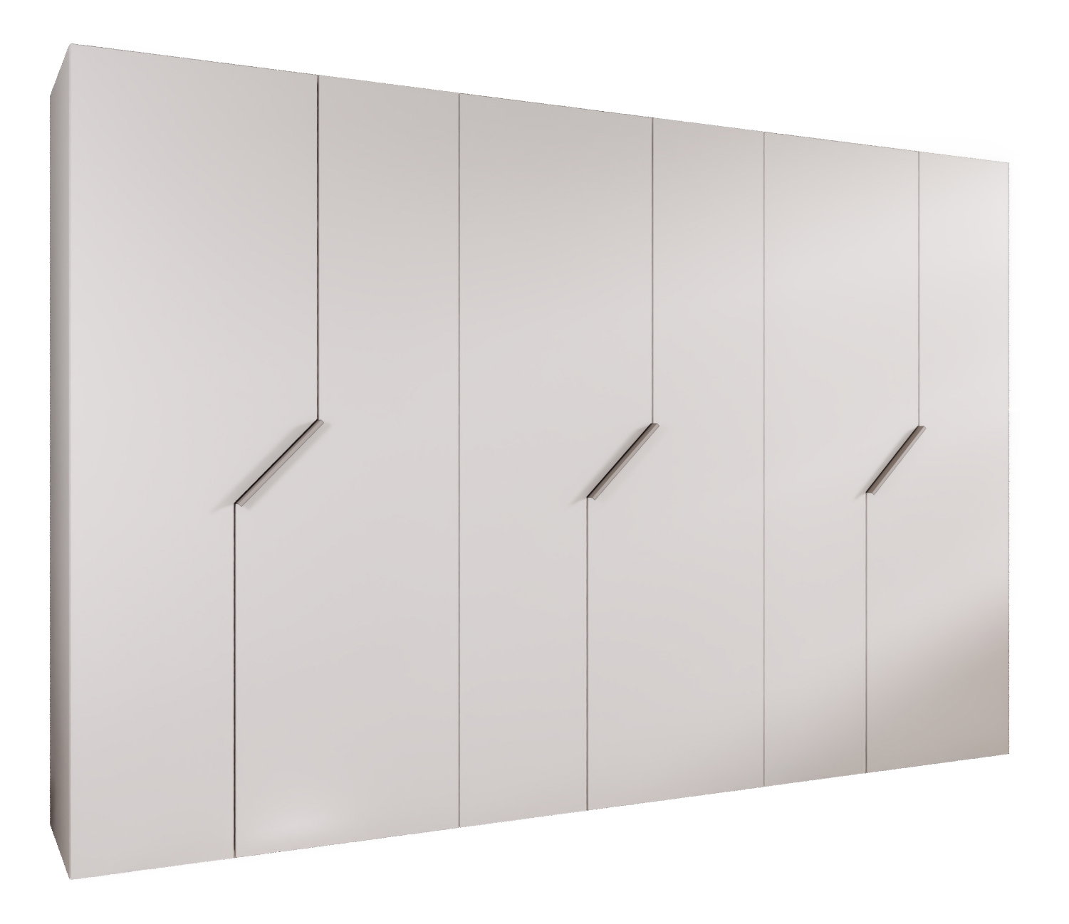 Ormar za garderobu Alaris 1 300 (bijela + kašmir)