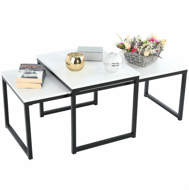 Dohányzóasztal szett 2 db.- Tempo Kondela